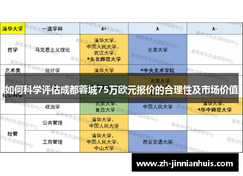 如何科学评估成都蓉城75万欧元报价的合理性及市场价值